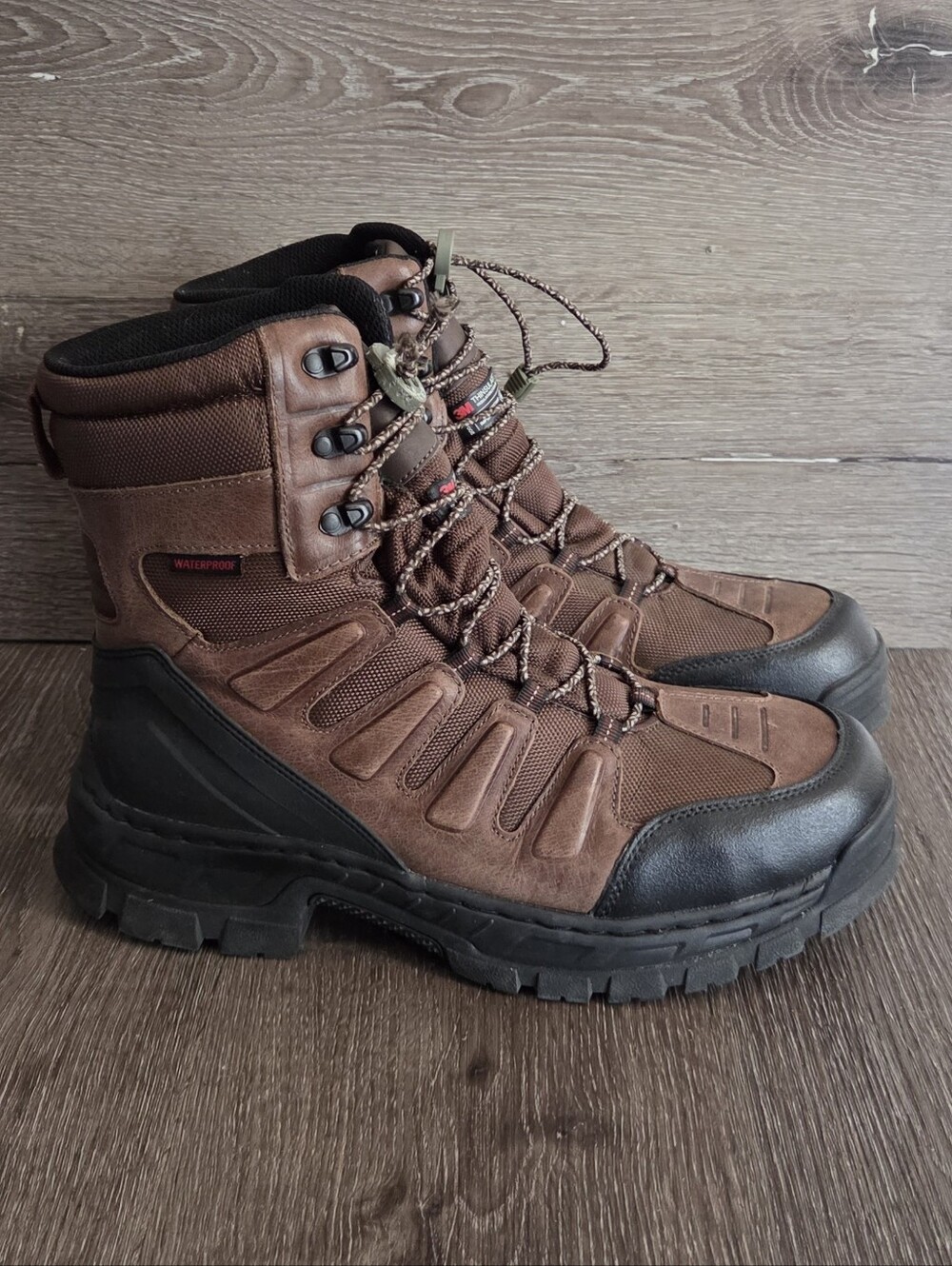 Skechers Work Vinten - Courtenay Waterproof Utility Boots - Men's 12